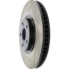 Load image into Gallery viewer, StopTech Power Slot 5/93-98 Supra Turbo Front Right SportStop Slotted Rotor
