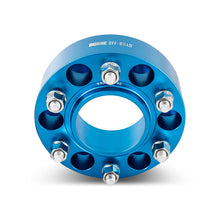 Load image into Gallery viewer, Mishimoto Borne Off Road Wheel Spacers - 6x135 - 87.1 - 38 - M14 - Blue
