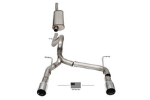 Load image into Gallery viewer, Corsa 18-21 Jeep Wrangler JLU 3.6L 2.75in Sport Cat-Back Exhaust w/ American Flag Tips
