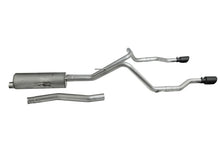 Load image into Gallery viewer, Gibson 20-22 Jeep Gladiator JT Rubicon 3.6L 3in/2.5in Cat-Back Dual Split Exhaust - Black Elite
