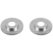 Load image into Gallery viewer, Power Stop 07-09 Kia Sorento Front Evolution Drilled &amp; Slotted Rotors - Pair
