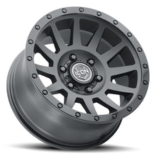 Load image into Gallery viewer, ICON Compression 17x8.5 6x5.5 0mm Offset 4.75in BS 106.1mm Bore Double Black Wheel
