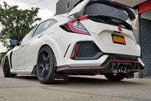 Load image into Gallery viewer, Rally Armor 17-21 Honda Civic Type R Red UR Mud Flap w/ White Logo

