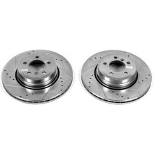 Load image into Gallery viewer, Power Stop 06-08 BMW 750i Rear Evolution Drilled &amp; Slotted Rotors - Pair
