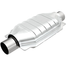 Load image into Gallery viewer, MagnaFlow Conv Univ 2.25in Inlet/Outlet Center/Center Oval 12in Body L x 7in W x 16in Overall L
