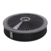 Load image into Gallery viewer, Edelbrock Air Cleaner Pro-Flo High-Flow Series Round Filtered Top 14In Dia X 3 125In Dropped Base
