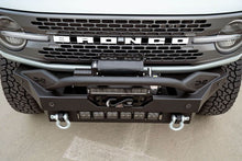 Load image into Gallery viewer, DV8 Offroad 2021+ Ford Bronco Modular Front Bumper Winch Capable w/ Auxiliary Light Mounts
