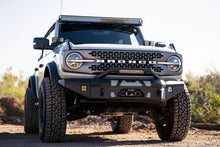 Load image into Gallery viewer, DV8 Offroad 2021+ Ford Bronco Front Bumper Winch Capable w/ Optional Bull Bar/Aux Light Opening
