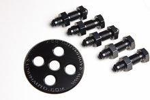Load image into Gallery viewer, Radium Engineering Fuel Surge Tank 6AN Bulkhead Plate w/ Fittings and Nuts
