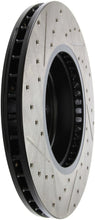 Load image into Gallery viewer, StopTech 2011-2013 BMW 535i / 2012-2016 BMW 640i Slotted &amp; Drilled Front Left Brake Rotor
