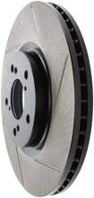 Load image into Gallery viewer, StopTech Power Slot 07-09 Acura MDX / 09-10 Honda Pilot Front Left Slotted Rotor
