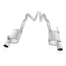 Load image into Gallery viewer, Stainless Works 2007-10 Shelby GT500 3in Catback X-Pipe S-Tube Mufflers
