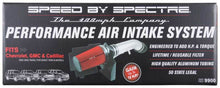 Load image into Gallery viewer, Spectre 99-07 GM Truck V8-4.8/5.3/6.0L F/I Air Intake Kit - Clear Anodized w/Red Filter
