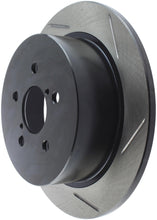 Load image into Gallery viewer, StopTech Power Slot 06-08 Subaru Legacy Wagon/Sedan 2.5i Rear Left SportStop Slotted Rotor
