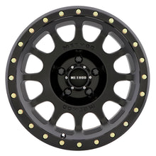 Load image into Gallery viewer, Method MR305 NV 18x9 +25mm Offset 5x150 116.5mm CB Matte Black Wheel
