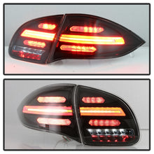 Load image into Gallery viewer, Spyder Porsche Cayenne 958 11-14 LED Tail Lights - Sequential Signal - Black
