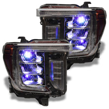 Load image into Gallery viewer, Oracle 19-21 Silverado/Sierra 1500 RGB Demon Eye Headlight Upgrade Kit - ColorSHIFT w/o Controller
