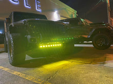Load image into Gallery viewer, ORACLE Lighting 2019+ Jeep Wrangler JL / Gladiator JT Skid Plate w/ Integrated LED Emitters - Yellow
