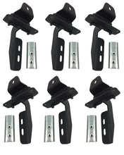 Load image into Gallery viewer, Go Rhino 18-20 Jeep Wrangler JLU Brackets for OE Xtreme Cab Length SideSteps
