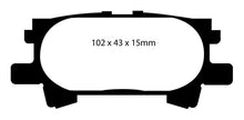 Load image into Gallery viewer, EBC 04-07 Lexus RX330 3.3 Yellowstuff Rear Brake Pads

