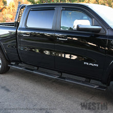 Load image into Gallery viewer, Westin 19-21 Ram 1500 Crew Cab R5 M-Series Wheel-to-Wheel Nerf Step Bars - Black
