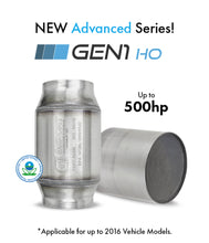 Load image into Gallery viewer, GESI G-Sport 6PK 300 CPSI EPA Compliant 2.5in Inlet/Outlet GEN1 High Output Cat Conv Assembly
