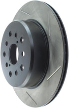 Load image into Gallery viewer, StopTech Power Slot 5/93-98 Supra Turbo Rear Left SportStop Slotted Rotor
