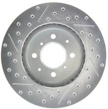 Load image into Gallery viewer, StopTech Select Sport 90-01 Acura Integra (exc. Type R) Slotted and Drilled Left Front Rotor
