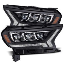 Load image into Gallery viewer, AlphaRex 19-21 Ford Ranger NOVA LED Proj Headlights Plank Style Black w/Activ Light/Seq Signal/DRL
