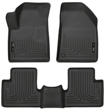 Load image into Gallery viewer, Husky Liners 15-22 Jeep Cherokee WeatherBeater Combo Black Floor Liners
