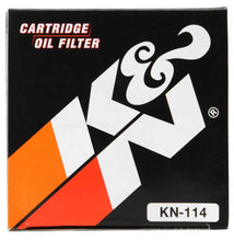 Load image into Gallery viewer, K&amp;N Oil Filter Powersports Cartridge Oil Filter
