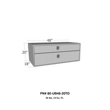 Load image into Gallery viewer, Westin/Brute UnderBody 48in x 20in w/ Top Drawer - Aluminum
