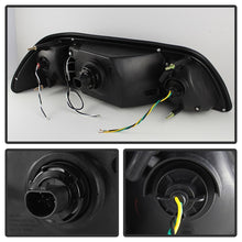 Load image into Gallery viewer, Spyder Ford Mustang 87-93 1PC LED (Replaceable LEDs)Crystal Headlights Black HD-YD-FM87-1PC-LED-BK
