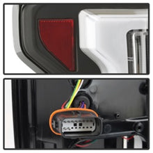 Load image into Gallery viewer, Spyder 15-18 Ford F-150 Light Bar LED Tail Lights (w/Blind Spot) - Black (ALT-YD-FF15015BS-LBLED-BK)
