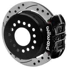 Load image into Gallery viewer, Wilwood Chevy Monte Carlo Forged 4 Piston DynaPro Black Caliper HP32 VV D&amp;S Rotor - 11.00x0.81
