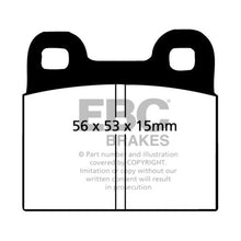 Load image into Gallery viewer, EBC 64-69 Porsche 911 2.0 (M Caliper) (Solid front rotor) Bluestuff Rear Brake Pads
