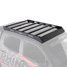 Load image into Gallery viewer, Go Rhino 16-23 Toyota Tacoma DC Ceros Low Profile Roof Rack - Tex. Blk
