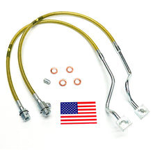 Load image into Gallery viewer, Superlift 99-04 Ford F-250/F-350 w/ 4-8in Lift Kit (Pair) Bullet Proof Brake Hoses
