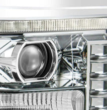 Load image into Gallery viewer, AlphaRex 11-16 Ford F-350 SD LUXX LED Proj Headlights Plank Style Chrm w/Activ Light/Seq Signal/DRL
