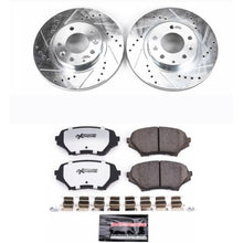 Load image into Gallery viewer, Power Stop 06-15 Mazda MX-5 Miata Front Z26 Street Warrior Brake Kit
