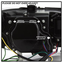 Load image into Gallery viewer, Spyder BMW E90 3-Series 06-08 4DR V2 Headlights - HID Only - Black PRO-YD-BMWE9005V2-HID-DRL-BK
