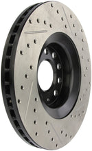 Load image into Gallery viewer, StopTech 05-06 Audi A4 Quattro/ 02-04 A6 Quattro / 99-02 S4 Front Right Slotted &amp; Drilled Rotor
