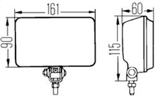 Load image into Gallery viewer, Hella Headlamp Zfh 0/180Gr Sw Mk Mgs12 1Fb

