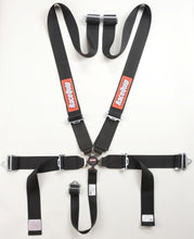 Load image into Gallery viewer, RaceQuip Black SFI CAMLOCK 5pt PD Lap Seat Belt

