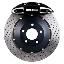 Load image into Gallery viewer, StopTech 2015 VW GTI Front BBK w/ Black ST-41 Caliper Drilled 328X25 1pc Rotor
