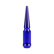 Load image into Gallery viewer, Mishimoto Steel Spiked Lug Nuts M12x1.5 20pc Set - Blue
