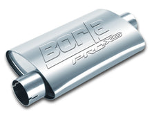 Load image into Gallery viewer, Borla Pro-XS 2in Tubing 14in x 4in x 9.5in Oval Notched Center/Offset Muffler
