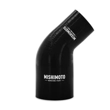 Load image into Gallery viewer, Mishimoto Silicone Reducer Coupler 45 Degree 1.75in to 2.5in - Black
