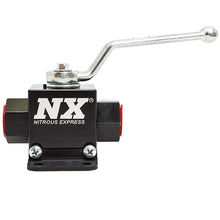 Load image into Gallery viewer, Nitrous Express Lightweight Billet In-Line Valve 1.5in I.D (Without Fittings)
