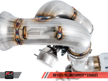 Load image into Gallery viewer, AWE Tuning Porsche 991 GT3 / RS SwitchPath Exhaust - Diamond Black Tips
